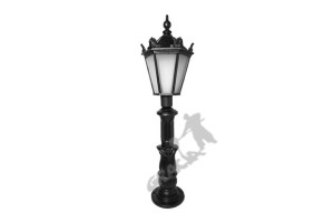 Lampa A11 Z Kloszem Żeliwnym Spawanym Żeliwna Żeliwo Stojąca