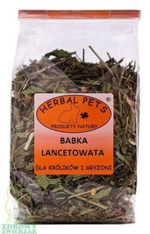 Babka lancetowata, zioła dla gryzoni, królika 70g