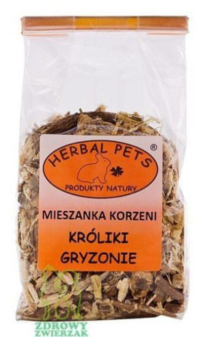 Mieszanka korzeni dla gryzoni, królika Herbal 75g