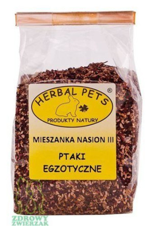 Mieszanka nasion III ptaki egzotyczne Herbal Pets
