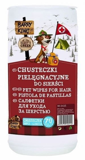 Chusteczki pielęgnacyjne do sierści dla psa kota