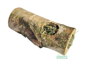 Drewniany tunel, gryzak dla królika gryzoni 15 cm