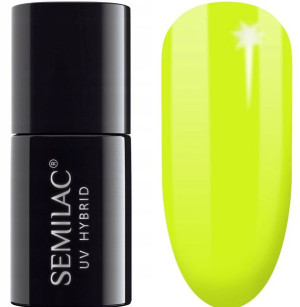 Semilac lakier hybrydowy 565 Neon Yellow 7ml