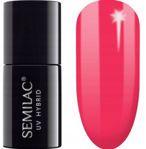 Semilac lakier hybrydowy 571 Neon Strawberry 7 ml