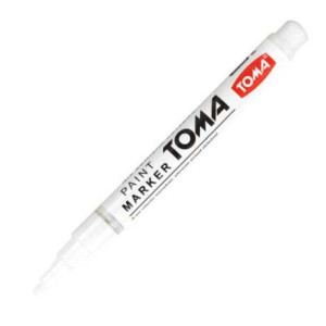 Marker Olejowy Toma 441 Fine Cienki Biały