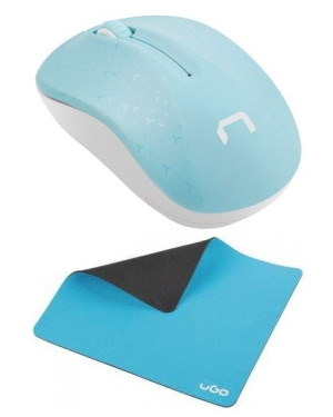 Mysz NATEC TOUCAN BLUE-WHITE+podkładka UGO Orizaba
