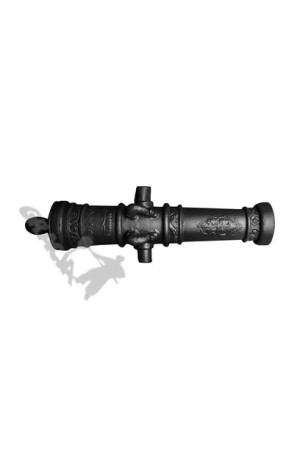 Armatka Dekoracyjna Średnia Armata Żeliwna Retro Militaria