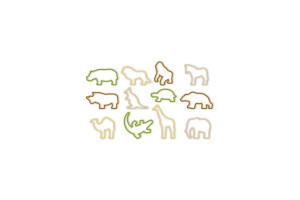 Foremki Do Ciastek Mały Cukrowej Zwierzęta Zoo X12