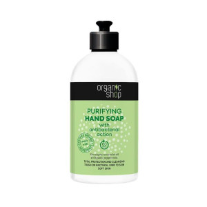 Mydło do rąk oczyszczające eukaliptus i mięta 500ml Organic Shop