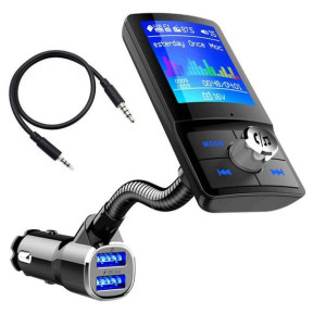 Wielofunkcyjny transmiter FM do samochodu 5w1