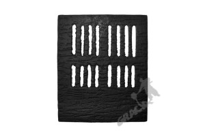 Ruszt 28x23,5 Cm Zwykły Nr 2 Żeliwny Kominkowy Grillowy Grill