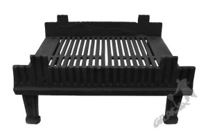 Ruszt Na Nóżkach Nr 06 Z Płotkiem Wysoki Żeliwny Kominkowy Grill