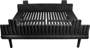 Ruszt Na Nóżkach Nr 05 Z Płotkiem Niski Żeliwny Kominkowy Grill