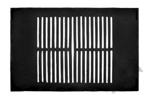 Ruszt Paleniskowy 65x43 Cm - Średni Żeliwny Kominkowy Grill