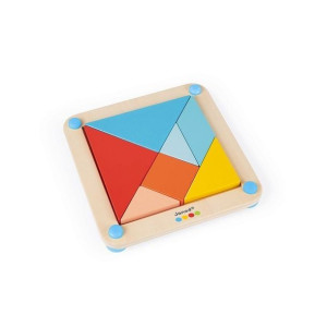 Drewniana układanka Tangram Essentiel, Janod
