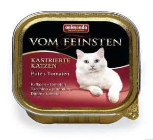 ANIMONDA Vom Feinsten Kot Kastrat Indyk/Pomidor 100g