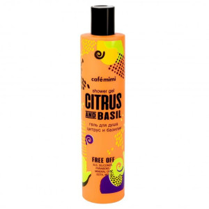Żel pod prysznic cytrus i bazylia 300ml Cafe Mimi