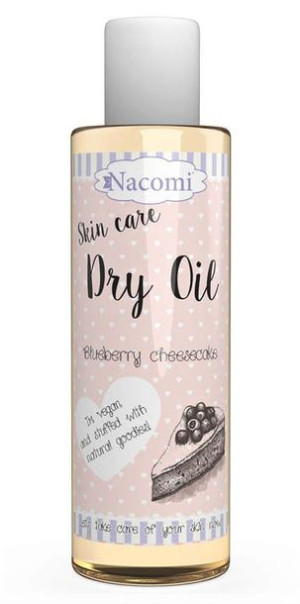 Olejek do ciała suchy wygładzający borówkowy sernik 150ml Nacomi