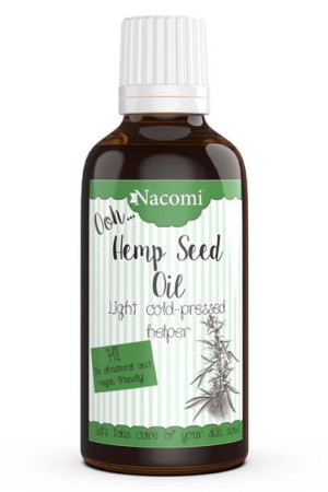 Olej z nasion konopii indyjskiej nierafinowany 30ml Nacomi