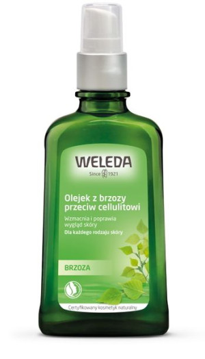 Olejek z brzozy przeciw cellulitowi 100ml Weleda
