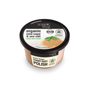 Pasta do ciała wygładzająca cukier trzcinowy 250ml Organic Shop