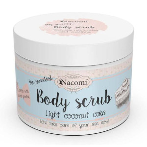 Peeling do ciała lekki kokosowy tort 200g Nacomi