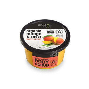 Peeling do ciała rozświetlający mango z kenii 250ml Organic Shop