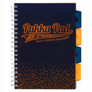Kołozeszyt B5 Pukka Pad 200 K. Przekładki Blush