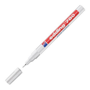 Marker Lakierowy 0,8 Mm Edding 780 Biały Olejowy