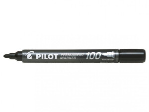 Marker Permanentny Pilot 100 Czarny Okrągła Pentel