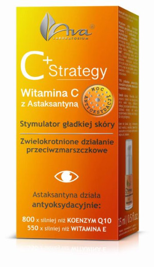 Krem pod oczy C+ strategy stymulator gładkiej skóry 15ml Ava Laboratorium