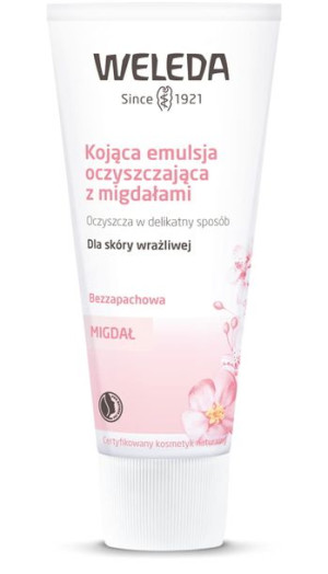 Emulsja oczyszczająca z migdałami kojąca 75ml Weleda
