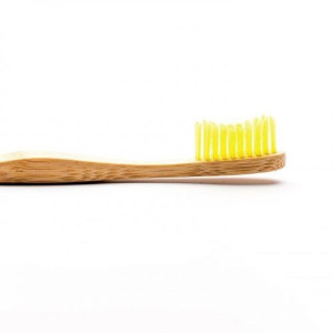 Humble Brush, Bambusowa szczoteczka dla dorosłych Medium żółta