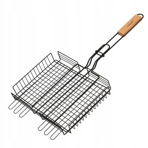 Kratka Koszyk Ruszt Do Grilowania Bbq 25x30cm.