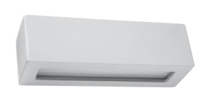 Kinkiet Ceramiczny VEGA Szary LED Lampa Ścienna Oprawa E27
