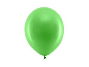 Balony Rainbow 23cm pastelowe zielone 10 sztuk RB23P-012-10