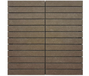 Mozaika ceramiczna BAMBU LIVING BROWN 30,2x30,2 GRES