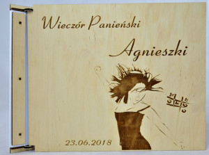 Wieczór panieński, album, zdjęcia, księga rustykal