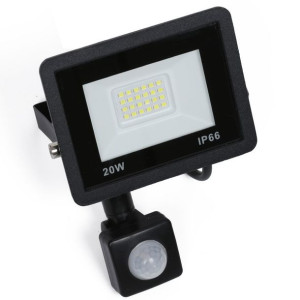 Naświetlacz LED 10W z czujnikiem ruchu i zmierzchu 950 lm 220V