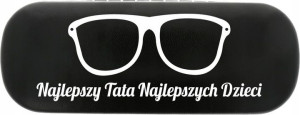 ETUI POKROWIEC OKULARY NADRUK na Dzień Ojca T3