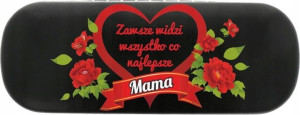 ETUI POKROWIEC OKULARY NADRUK Dzień Matki Mamy M11