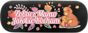 ETUI POKROWIEC OKULARY NADRUK Dzień Matki Mamy M8