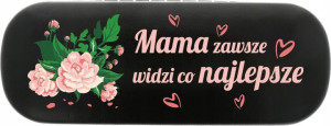 ETUI POKROWIEC OKULARY NADRUK Dzień Matki Mamy M4