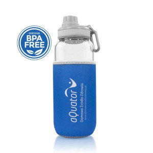 Butelka szklana 1 l aQuator
