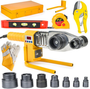 Zgrzewarka do Rur PCV PP 2800W LCD matryce 16-63MM PM-ZGP-2800 / PM0672
