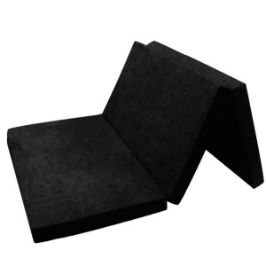 Materac Turystyczny Rozkładany XL 195x120x7 czarny