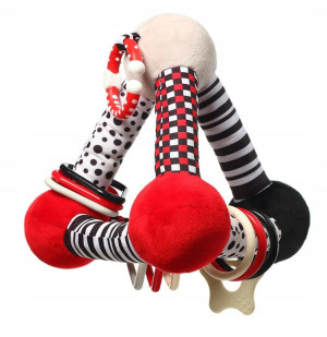 BABYONO Zabawka edukacyjna TINY YOGA TRIANGLE