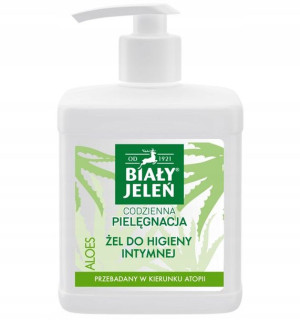 BIAŁY JELEŃ żel do higieny intymnej z ALOESEM
