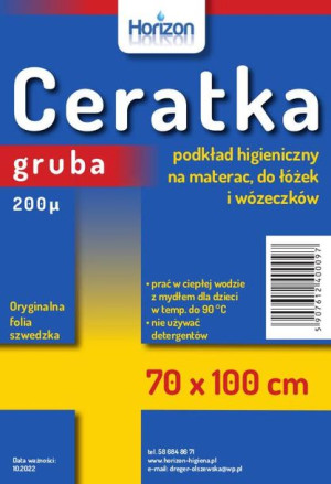 Ceratka Higieniczna Na Materac Gruba 70x100cm