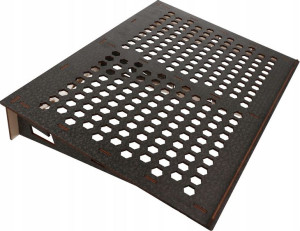 PODKŁADKA POD LAPTOPA podstawka DREWNO BLACK 15,4